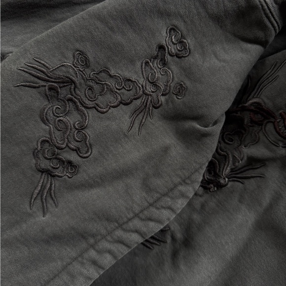 DS Supreme Dragon Overdyed Hooded Sweatshirt - Picture 6 of 10